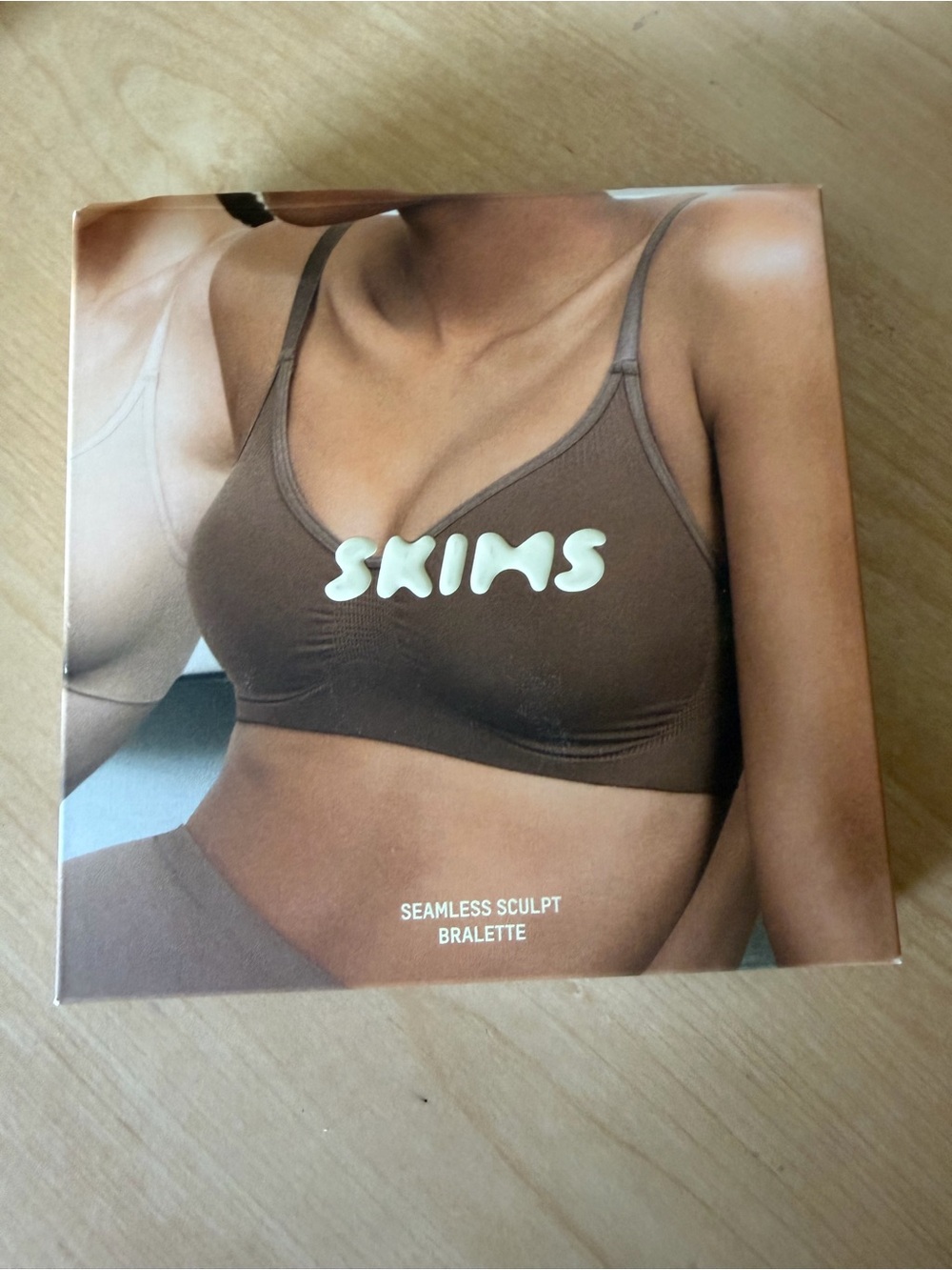 SKIMS Seamless Sculpt Bralette - Brown